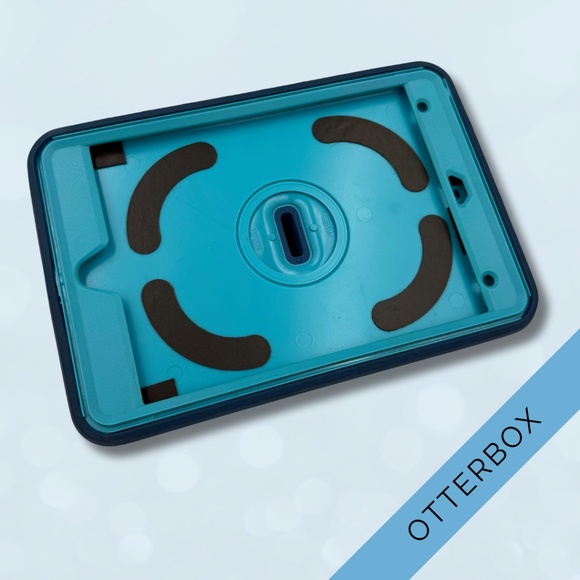 OtterBox Defender Case for iPad Mini | Blue & Aqua | Heavy-Duty Protective Shell - Picture 3 of 4